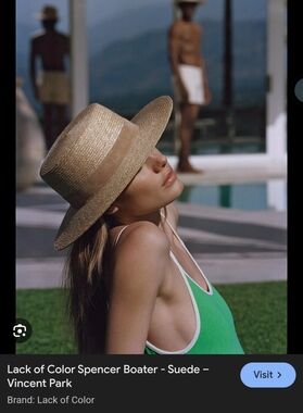 Lack of Color - The Spencer Boater Hat